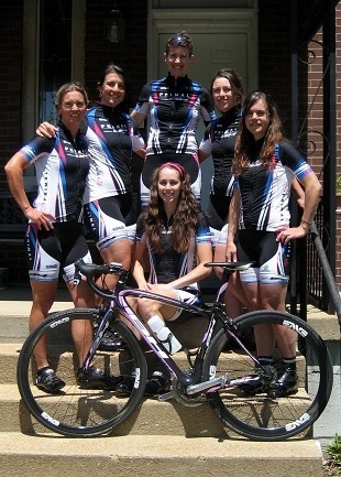 Nicky with Primal Pro Women's Cycling Team